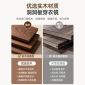 洞洞板穿衣镜体隐形推拉可关闭全一身镜隐藏入户玄门口子关CYJ全