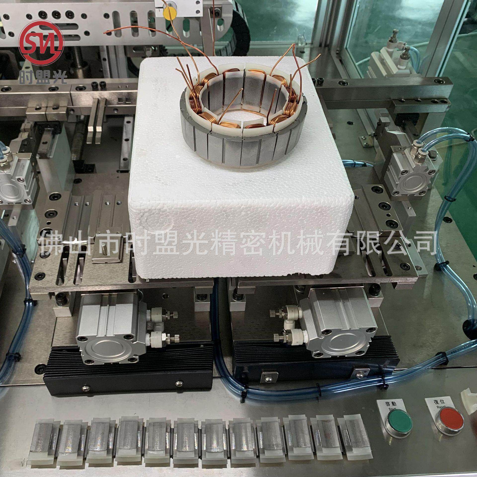 绕圈电机绕线机电机绕线机备制造水泵设06电定子绕线机操作梯简易
