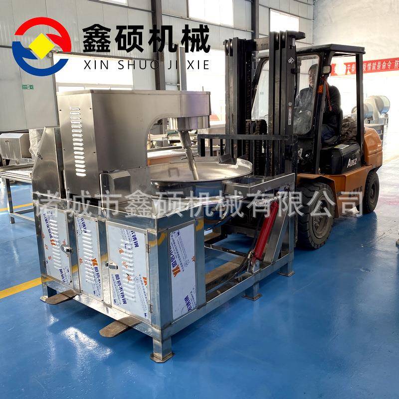 厂家预制菜炒锅夹层锅 学校食堂熬汤锅粽子蒸煮锅 燃气加热夹层锅