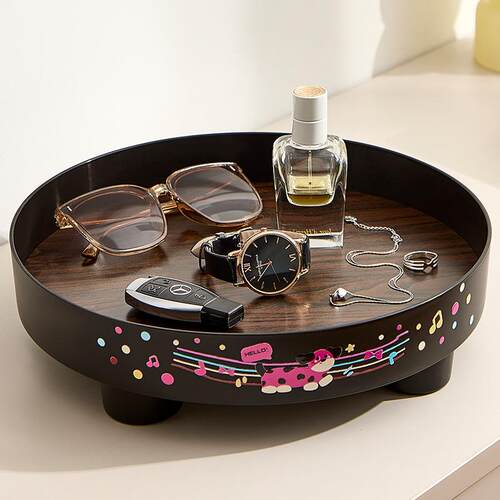 Nordic style countertop tray organizer, spice bottles and oi
