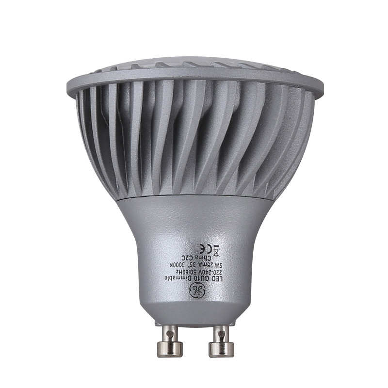 GE通用电气GU10 MR16 5w6.5w插脚室内射灯光源可调光220v led灯杯