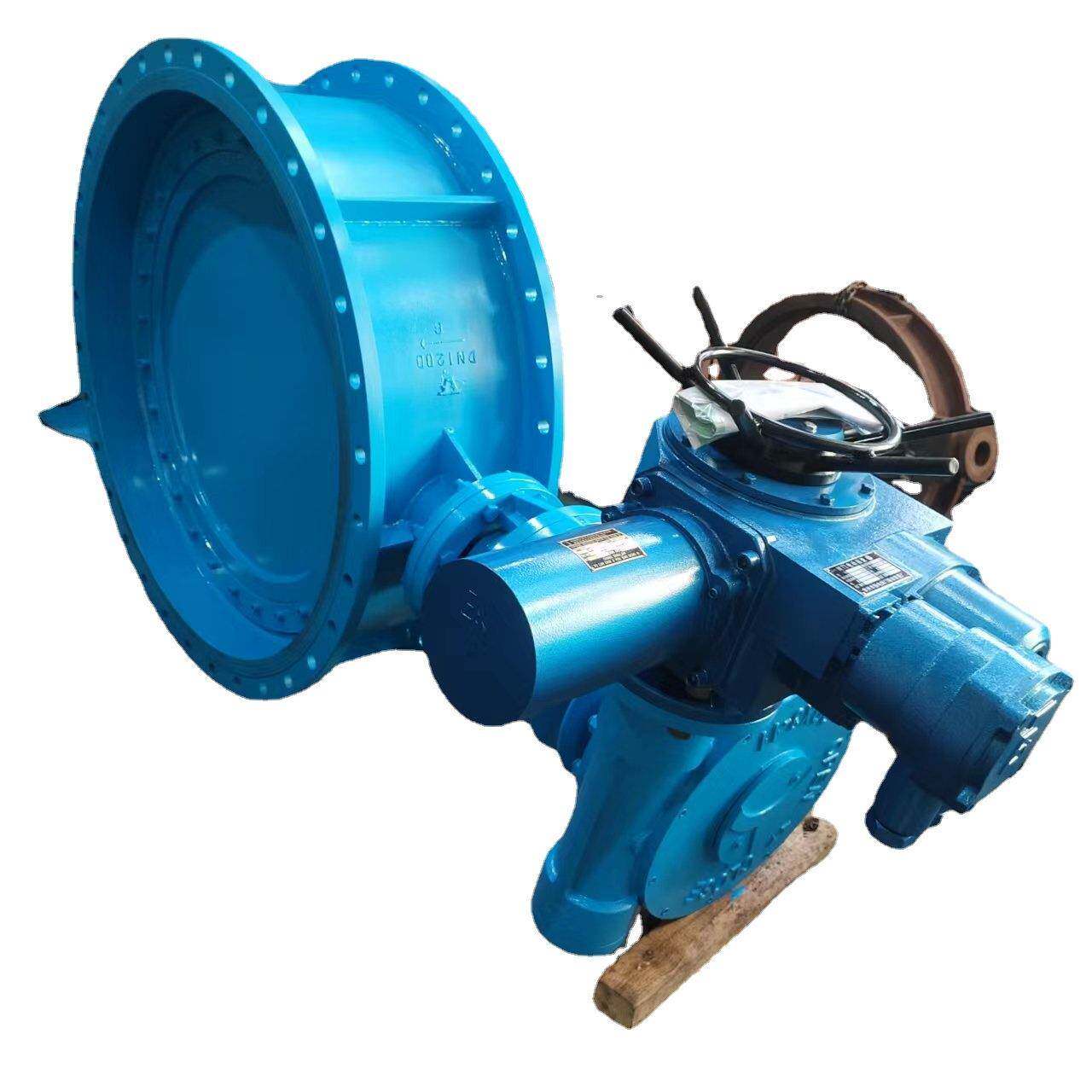 工厂自产自销D943H-2.5C电装型硬密封蝶阀过煤气零泄露硬密封