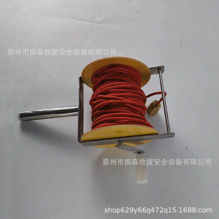 电力工程手摇式绝缘线绳绝缘蚕丝测量绳高压绝缘防潮丈量尺