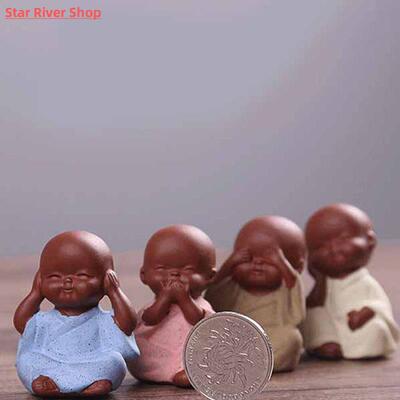 陶瓷饰品和尚小佛像和尚小雕像