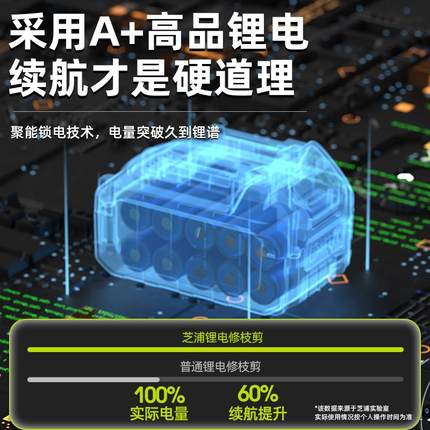 电剪刀剪树枝果树充电式电动修枝剪树枝剪刀锂电池专用园艺电枝剪