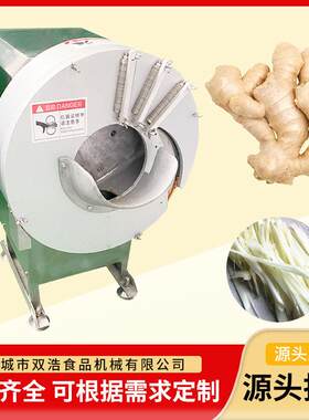 供应大型姜丝机姜片机全自动竹笋切丝机彩椒土豆萝卜切丝设备