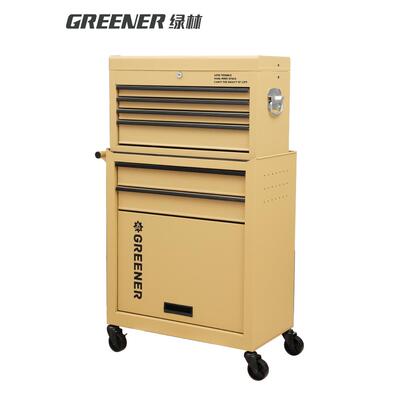 GREENER收纳车工具移动箱家用抽屉式维修柜子车间铁皮纹身工作台