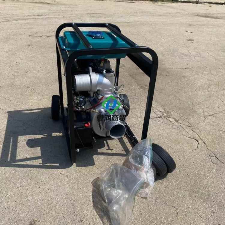 16F风冷柴油49寸抽水泵防汛排涝用自吸泵引免加水DP4C（E排水泵6