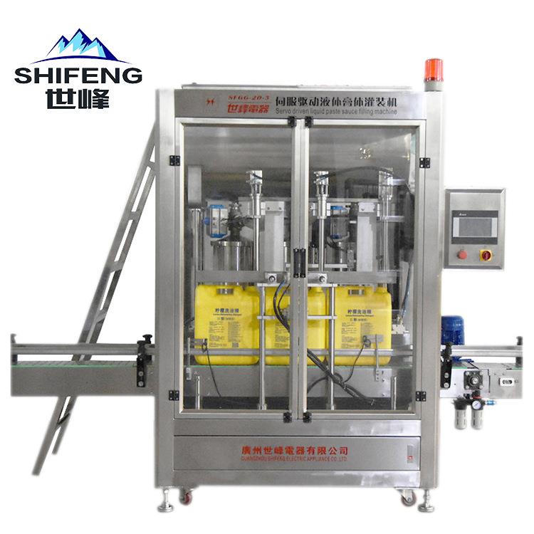 全自动牛奶饮品灌装包装机多头自流式果汁饮料液体瓶装灌