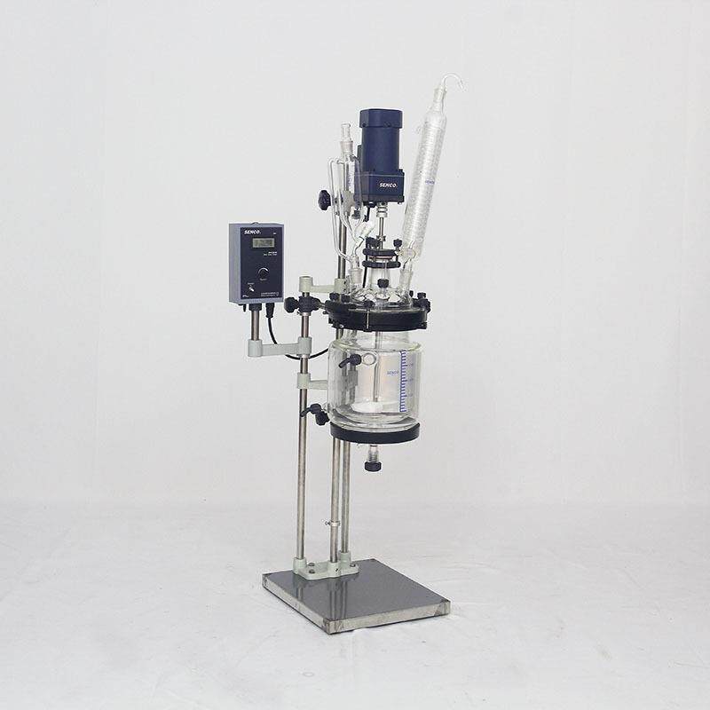 供应5L50L100L实验室玻璃反应器FC502夹套真空反应釜