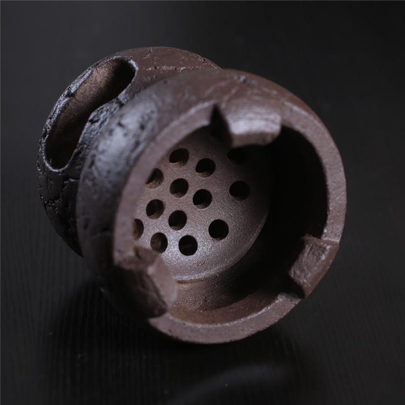 复古手工裂纹碳炉木炭煮茶炉风炉耐热家用龙眼炭烧水泡茶炉小火炉