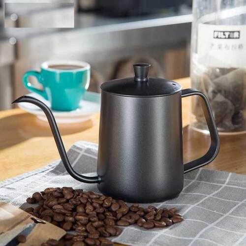 Drip Kettle Coffee Tea Pot Non-stick Coating Food Grade