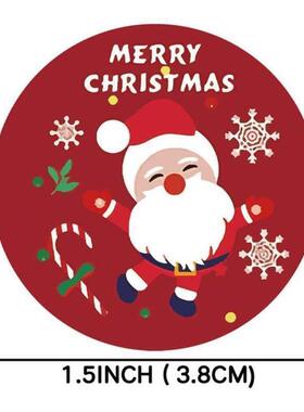Christmas Party Gift Sticker Cute Stickers Decorative Sealin