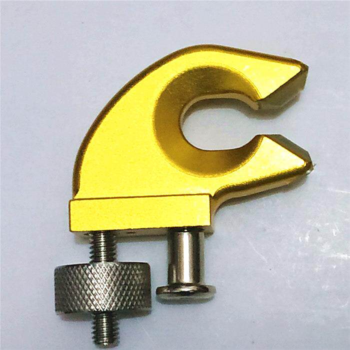 羽毛球拍穿线机拉线机u型夹拍器,u夹架拍器C字夹红色一个其他