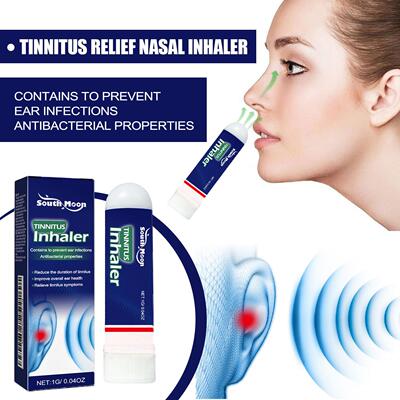 South Moon Tinnitus Relief Nasal Inhaler: Relieves tinnitus,