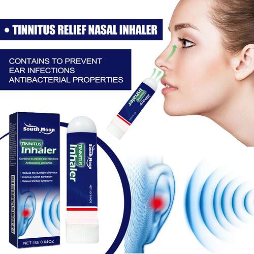 South Moon Tinnitus Relief Nasal Inhaler: Relieves tinnitus,