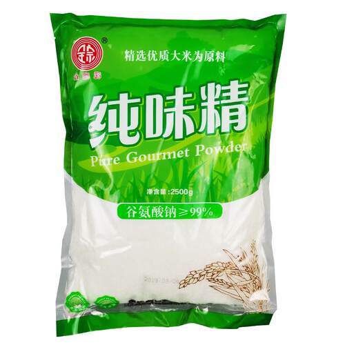 全宗纯味精5斤装不含盐餐饮商用味精大袋装增鲜厨房炒菜调料