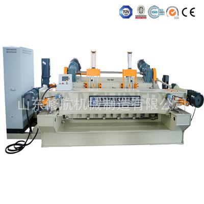 源头厂家 桉树刨板机全自动木材杨树皮子伺服电机旋切机单板加工