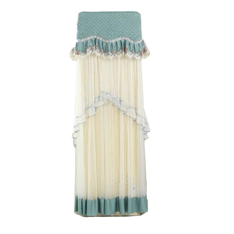 柜厂家空调罩P机立式方形016柜式空调套防尘罩布艺匹2开机不取