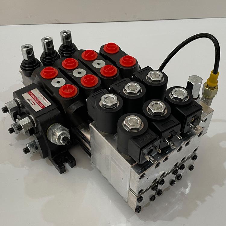 牌DCV60-YT-DC24V电液控液压多路换向阀