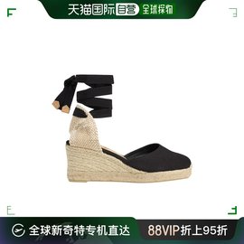 香港直邮castaÑer女士踝部系带坡跟鞋carina