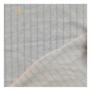 产地货源婴童防蚊裤面料镂空单面提花65T35C针织布料