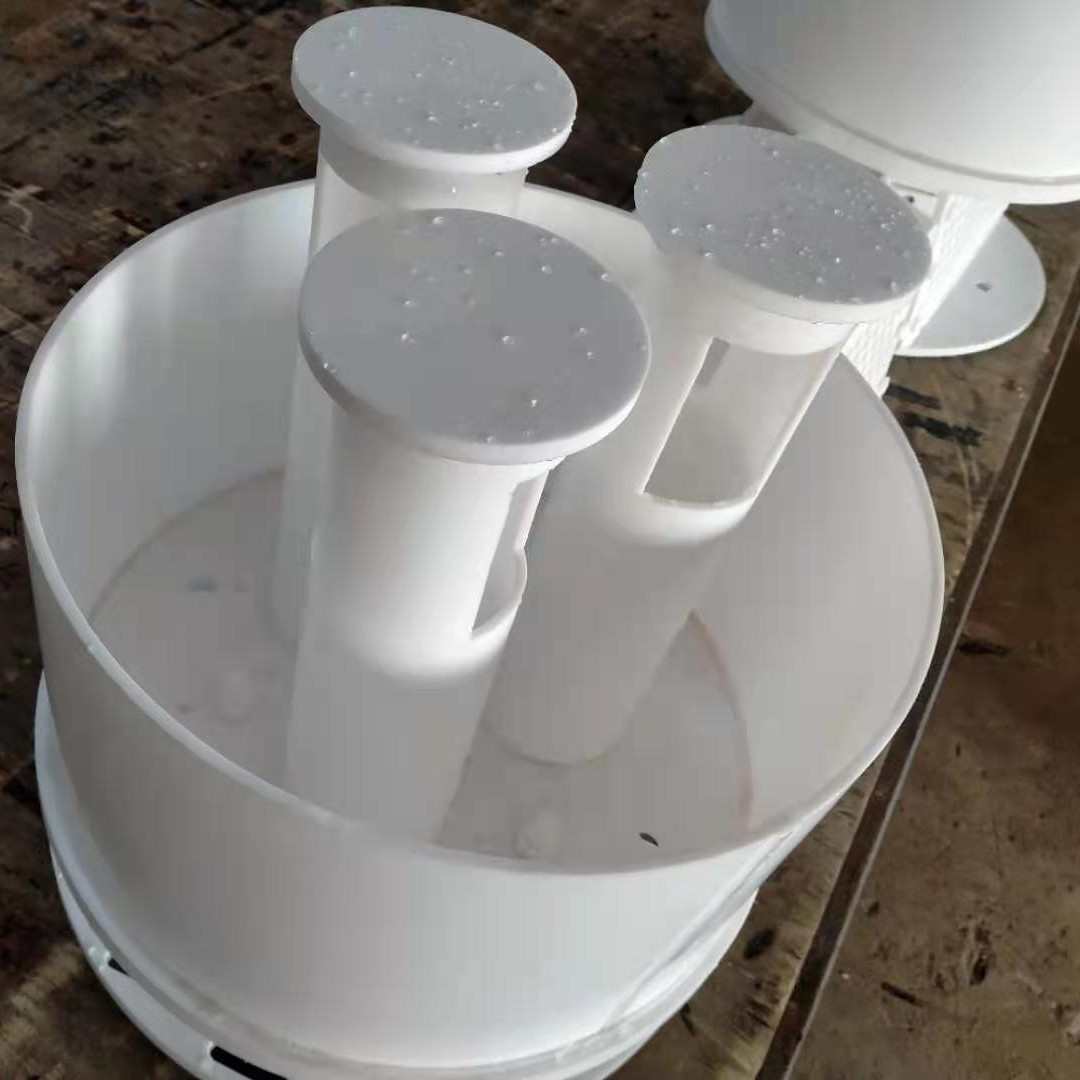 化工设备PTFE塑料四氟塔内件聚四氟乙烯分布器非标尺寸来图来样