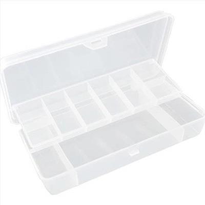 双层路亚工具盒 饵盒塑料盒路亚盒 海钓配件盒 钓具渔具用品配件
