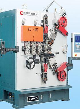 KCT-660电脑数控压簧机