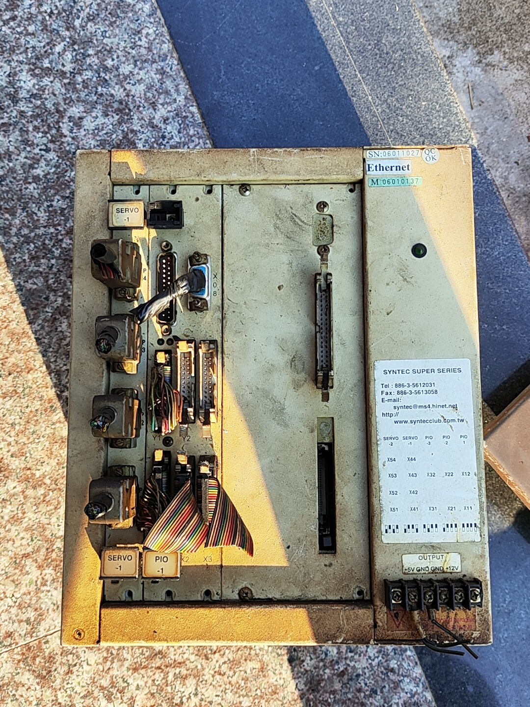 新代数控系统，886-3-5612031，拆机，带IO板，功