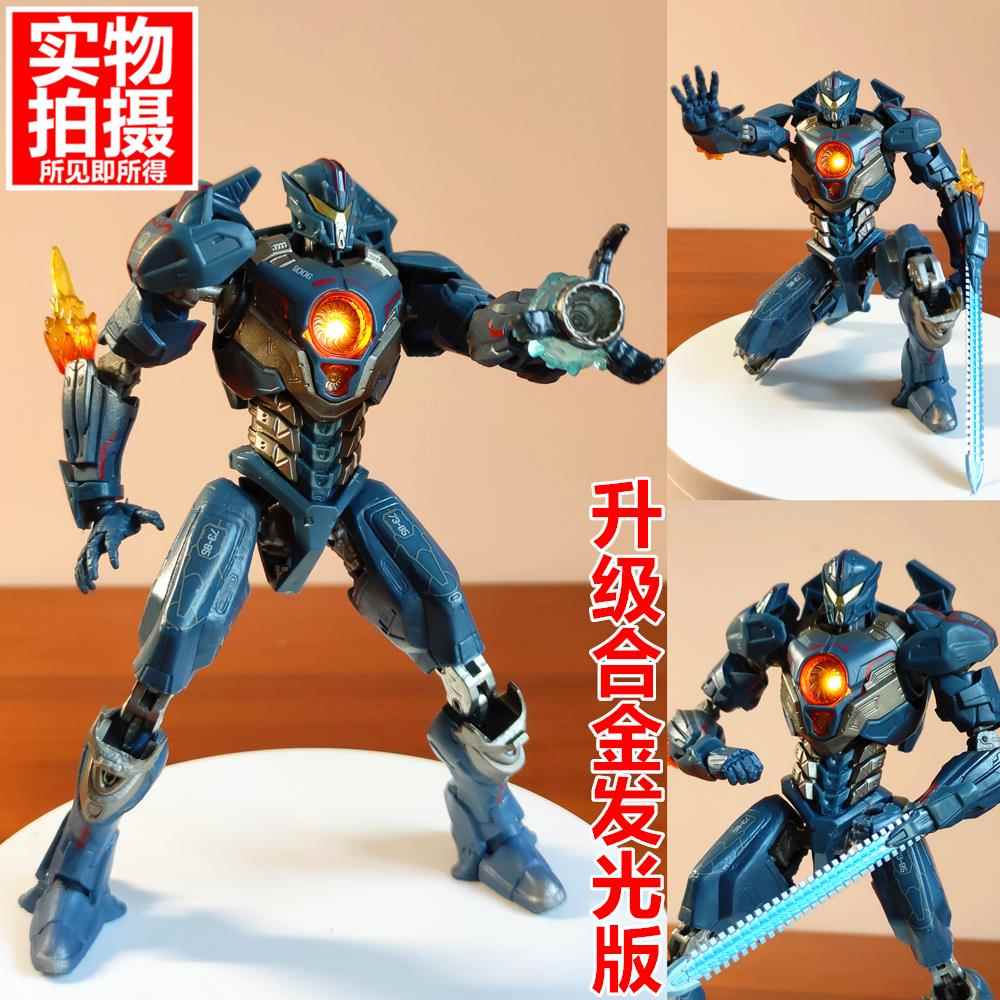升级合金发光版复仇流浪者环太平洋2手办玩具暴风赤红机甲模型