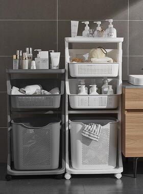 家BY6755用脏篓生脏衣服衣收纳筐加厚脏衣篮卫间多层置物架浴室洗