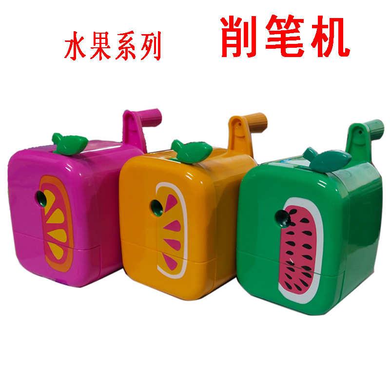 手摇卷笔刀 小学生卡通转笔刀铅笔刀 削笔器 刨笔机自动削笔机