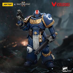 JOYTOY暗源战 锤副官泰图斯珍藏版极限战 士可动兵人模型玩具