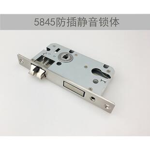 太空铝锁具厂家美式 A018 执手分体机械门锁价格黑色房门D02