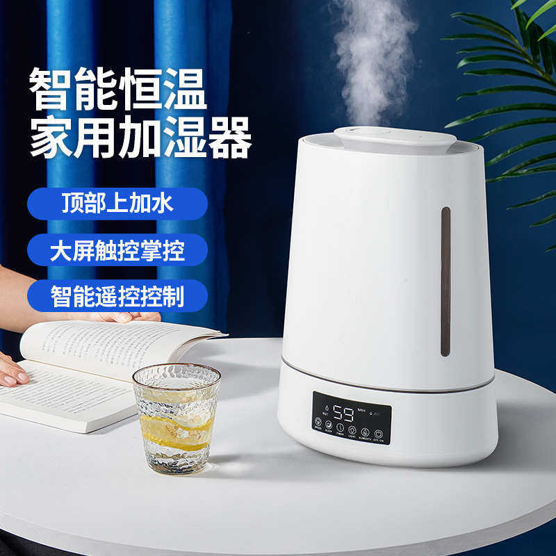 贝乐熊大容量静音上加水超声波家加湿器