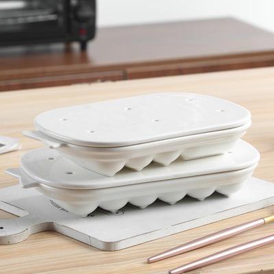 陶瓷宝宝香肠模具婴儿辅食蒸糕模具儿童热狗模具耐高温可蒸煮可烤
