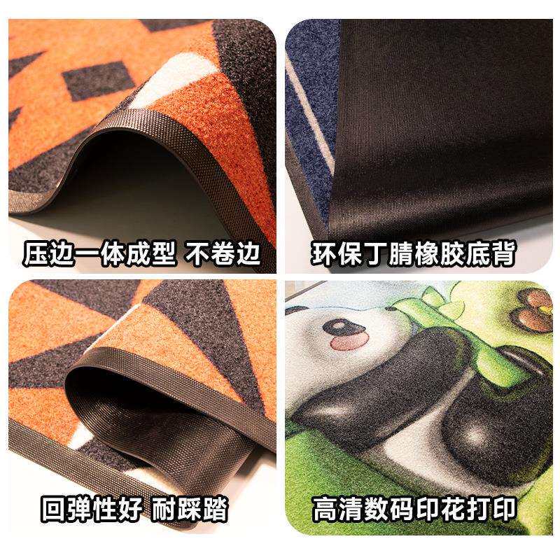 耐磨防滑尼龙地毯酒店商场电竞酒店办公场所防水印花橡胶地毯