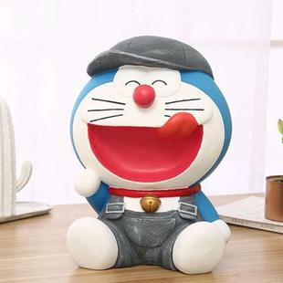 正品 特大号可爱K钱T猫成人存钱罐蓝胖子叮当小孩猫零罐朋友圣礼诞