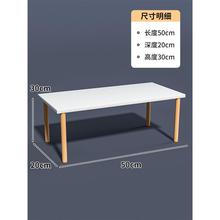 书架桌面分层置物架书桌上儿童收纳办公桌多层隔板实木杆小型储物