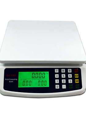 外贸DT580电子秤计价秤计数称30KG小型台秤 水果计价秤厨房秤