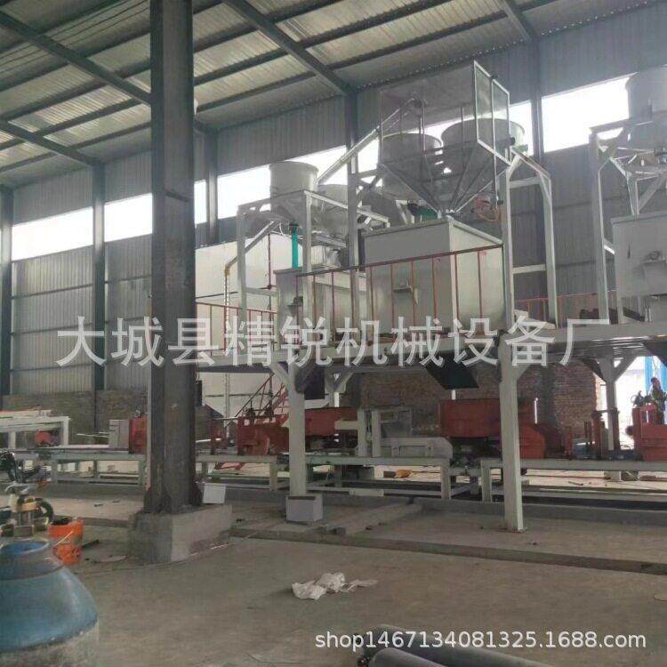 防水背衬板设备 全自动玻镁板生产线玻镁防火板设备