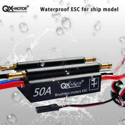 QX 50A 70A 90A 120A 水下船模电调水冷无刷防水双向电调