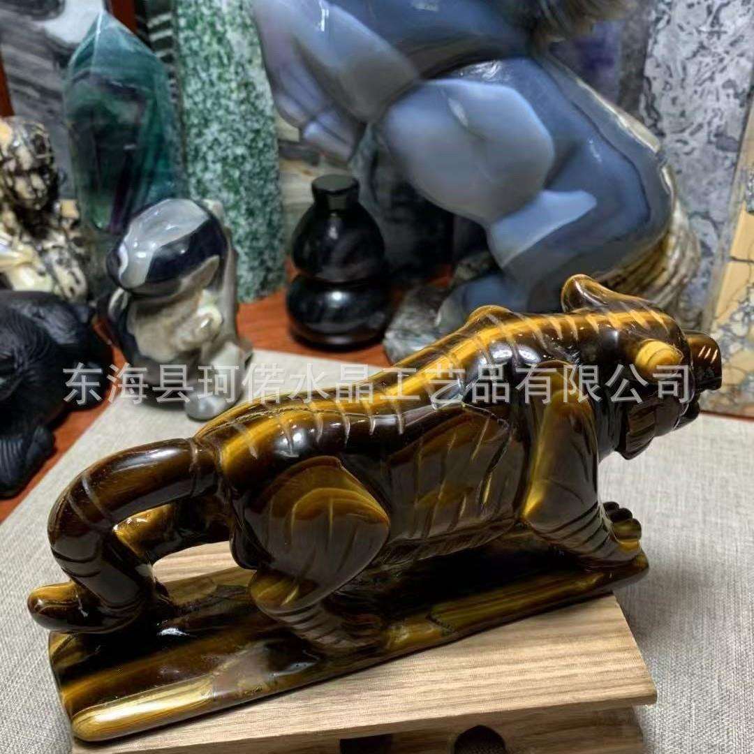 工厂直销高品质天然材料虎眼老虎用于装饰