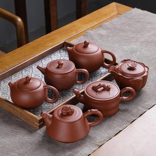 厂家批发手工凤鸣壶紫砂壶家用大容量西施壶泡茶壶功夫茶具原矿泥