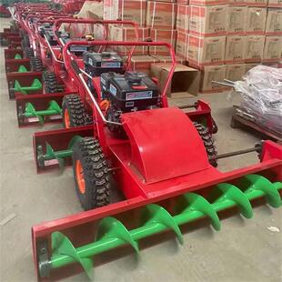 手推蛟龙螺旋式 抛雪机物业小区积雪清雪机除雪机多功能小型扫雪机