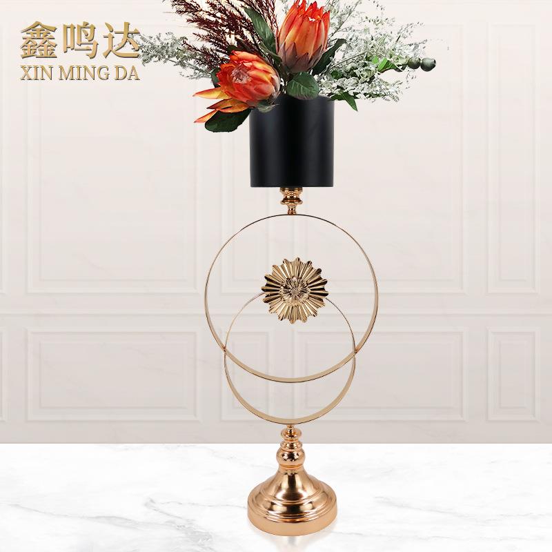 婚礼布置花瓶摆件家居装饰落地花器样板间橱窗假花创意布置道具