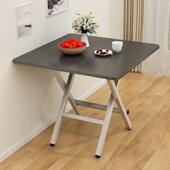 叠桌子出租屋餐桌小方桌户型家折便多功能摆摊户外携简约用吃饭桌