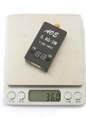 TS933 5.8G 2W 图传 2000mW 48频道 发射 5V稳压 铝合金外壳