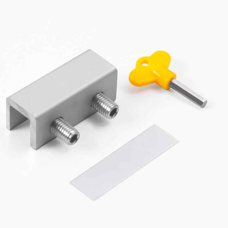 限位器铝合金窗户锁扣固定窗锁